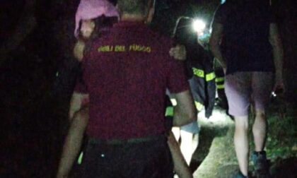 Bimbi si perdono nel bosco dove stavano giocando