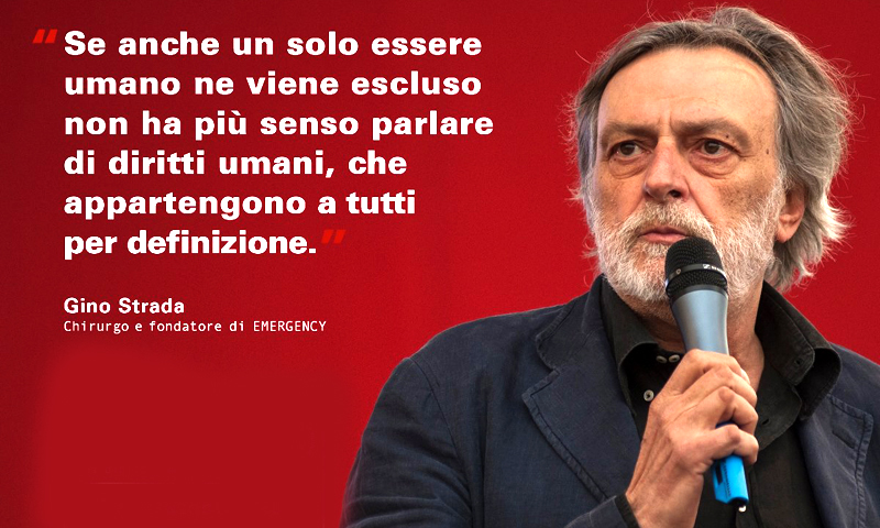 Addio a Gino Strada: è morto il fondatore di Emergency