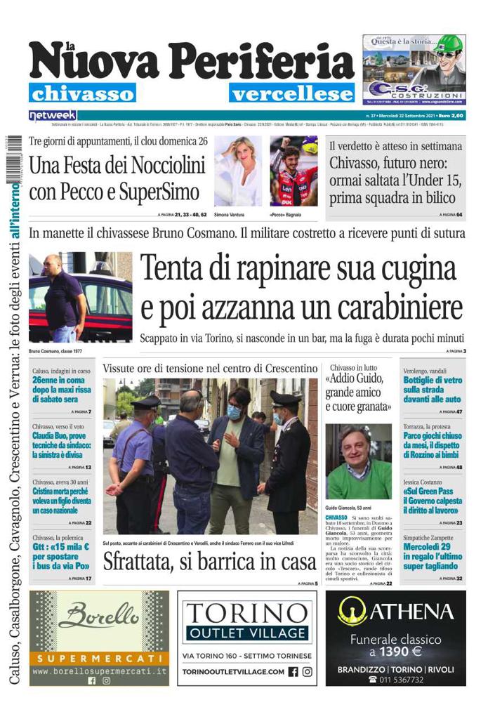 La Nuova Periferia è in edicola oggi, mercoledì 22 settembre