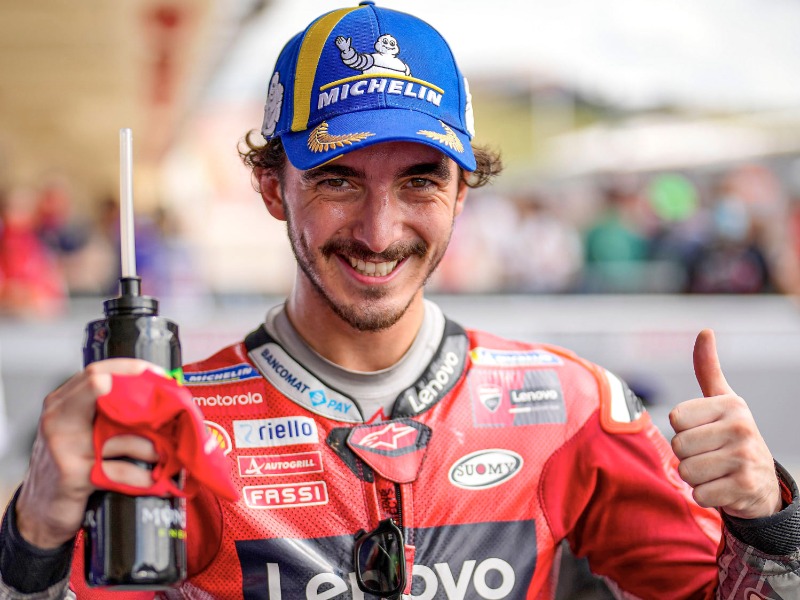 Manda il tuo messaggio per Pecco Bagnaia: sarà pubblicato su la Nuova Periferia