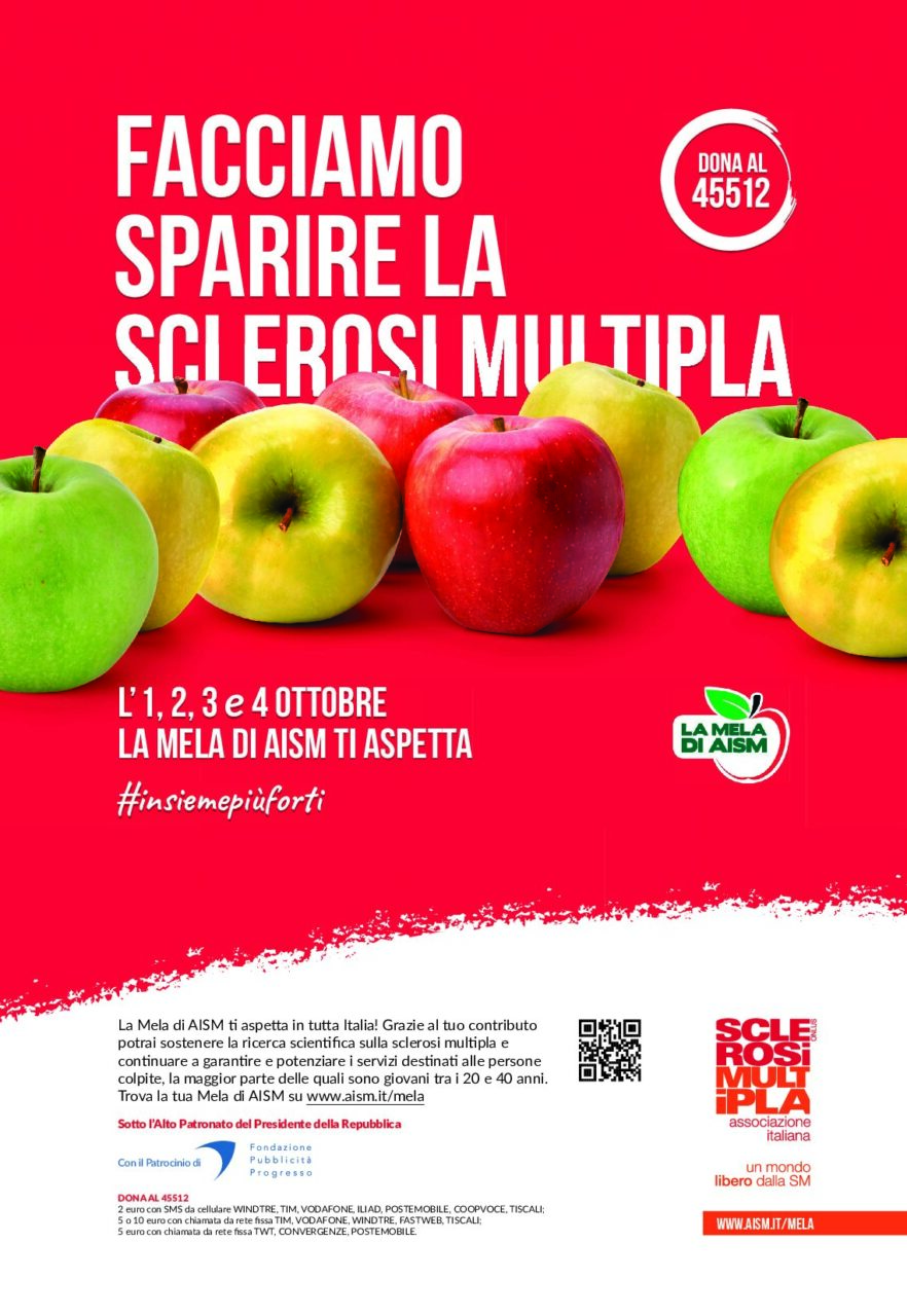 Aism ti aspetta nelle piazze per far sparire la sclerosi multipla