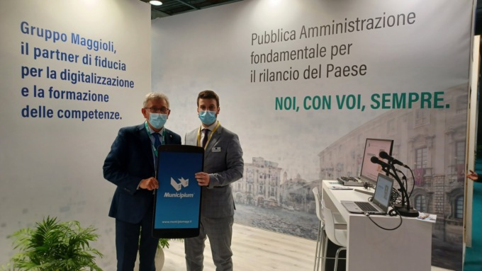 Assemblea Anci, il sindaco Castello e l’assessora Casalino a colloquio col presidente Bianco