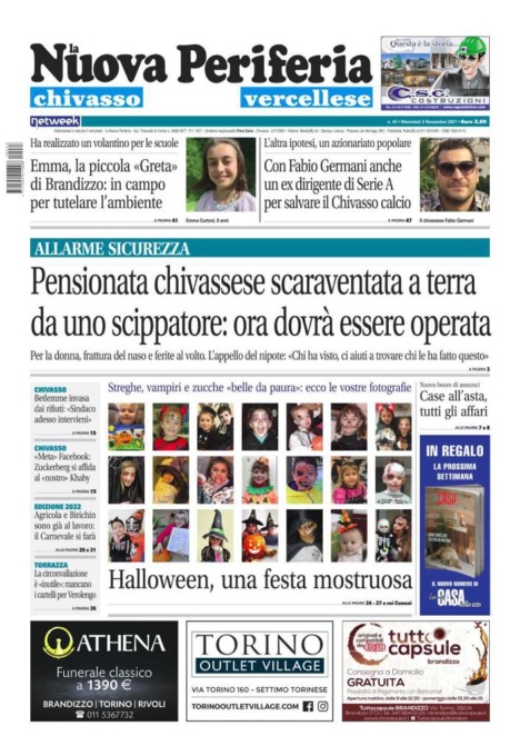 La Nuova Periferia è in edicola oggi, mercoledì 3 novembre