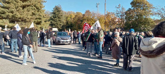 Manifestazione “No al sito di scorie nucleari”, numerosi i partecipanti
