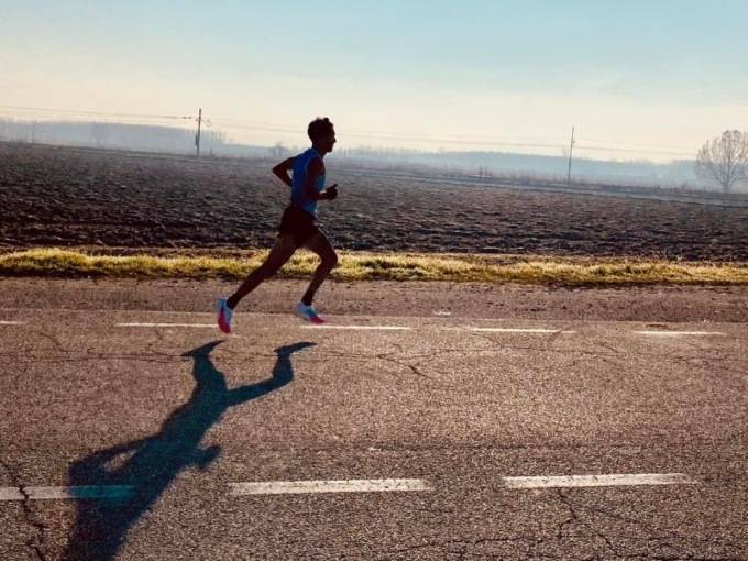 Maratona di Trino, secondo posto assoluto per Fabio Rinaldi