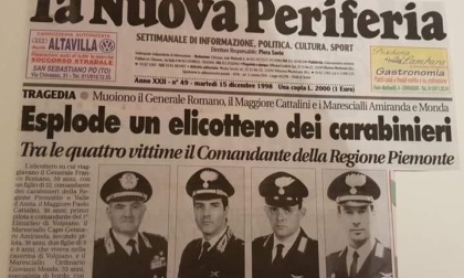 Esplode un elicottero dei Carabinieri, 23 anni dalla sciagura