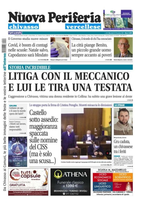 La Nuova Periferia è in edicola oggi, mercoledì 22 dicembre