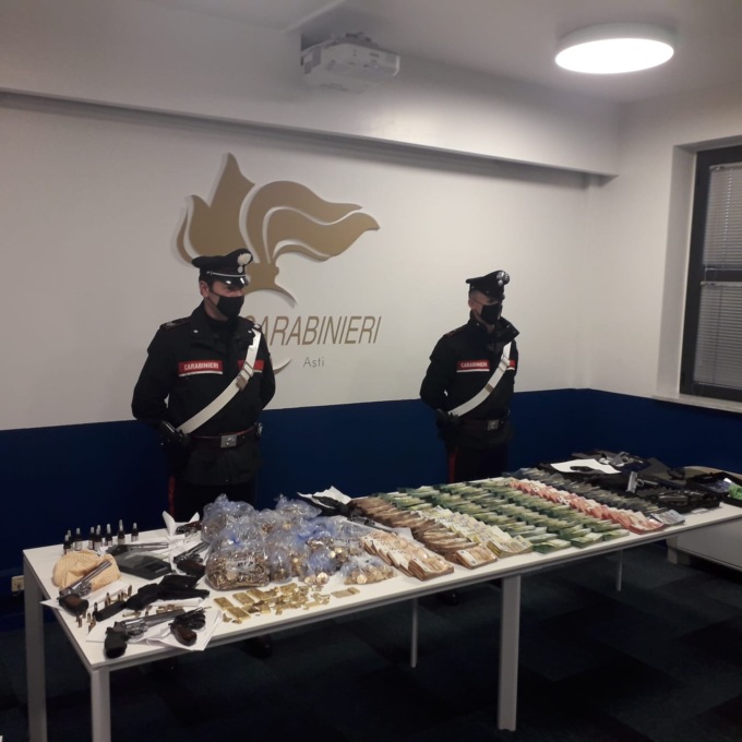 L’oro rubato nel nord Italia finiva in Svizzera: sei arrestati