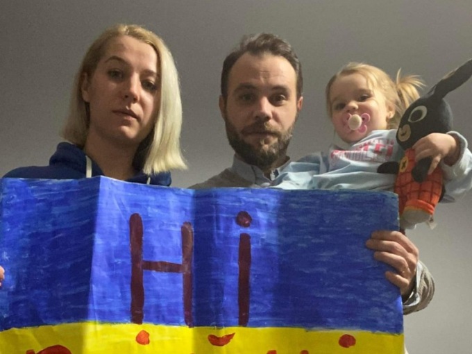 Guerra, il racconto della coppia italo-ucraina