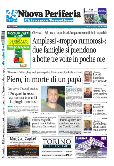La Nuova Periferia è in edicola oggi, mercoledì 30 marzo