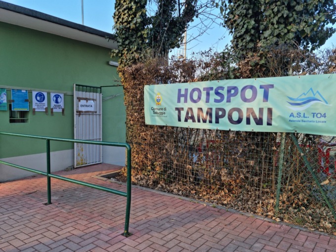 Chiude il centro tamponi al campo sportivo