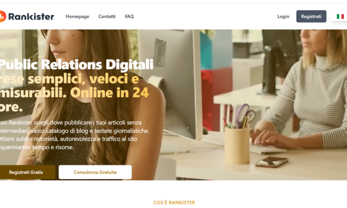 È online Rankister, il nuovo Marketplace per editori e Brand: digital PR semplici e veloci