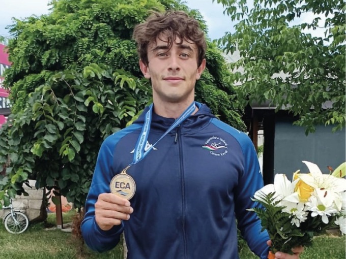 Gabriele Casadei è oro agli Europei