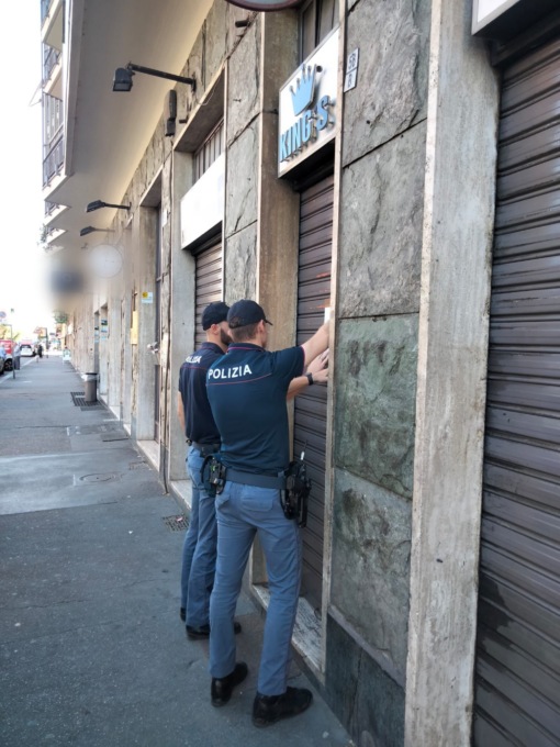 Rissa in un bar, il questore lo chiude