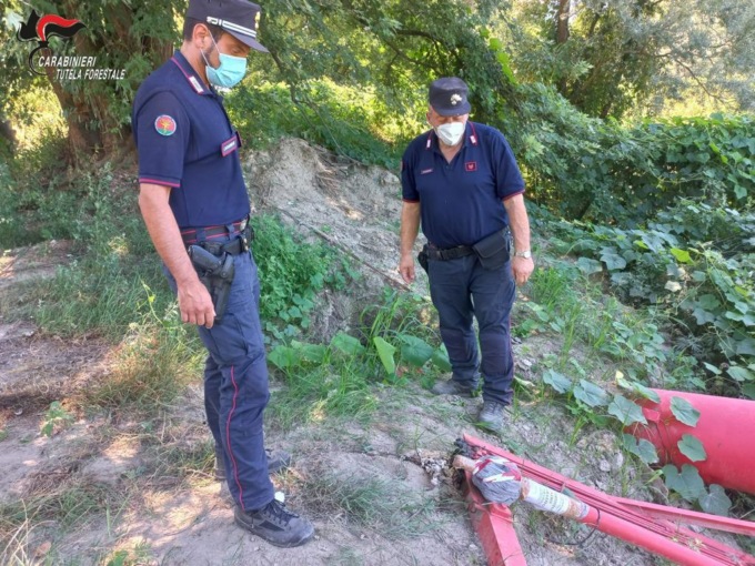 Ruba… l’acqua: nei guai agricoltore di San Raffaele