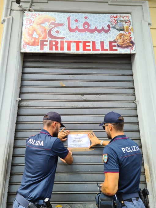 Liti e risse, la polizia chiude un kebab bar