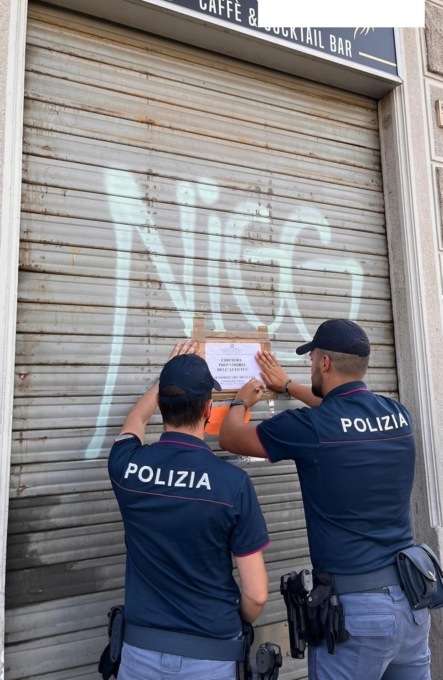 Violente aggressioni al bar, locale chiuso dalla Questura
