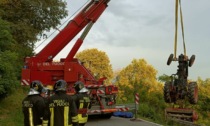 Incidente mortale sulla provinciale, Romeo Appino muore sul trattore FOTO E VIDEO