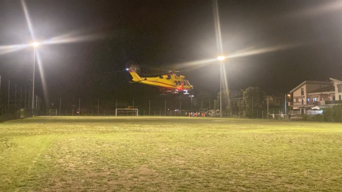 L’elisoccorso può atterrare anche di notte… adesso LE FOTO