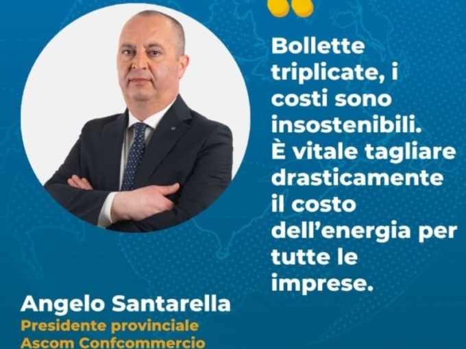 Protesta sul caro energia, Ascom: “Bollette in vetrina”