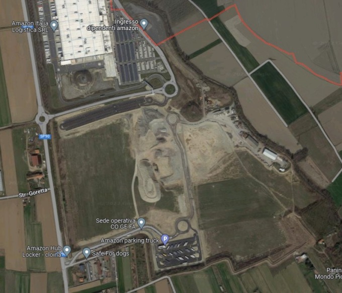 Vicino ad Amazon un altro polo logistico