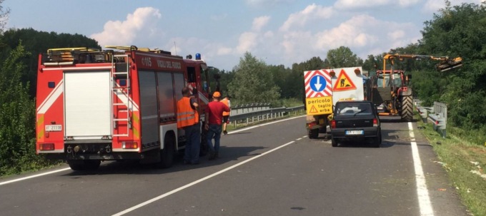 Tampona un mezzo da lavoro, morto un 56enne