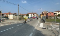 Corsa ciclistica Gran Piemonte sta passando dalla Collina LE FOTO