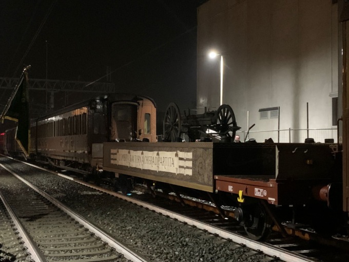 Treno storico del Milite Ignoto, il passaggio tra Vercellese e Chivassese I VIDEO