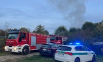 Incendio in un orto, potrebbe esser doloso IL VIDEO