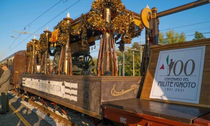 Treno storico del Milite Ignoto, oggi transiterà tra il Vercellese e il Chivassese
