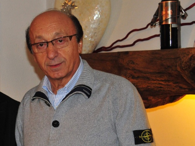 Luciano Moggi arriva a Crescentino