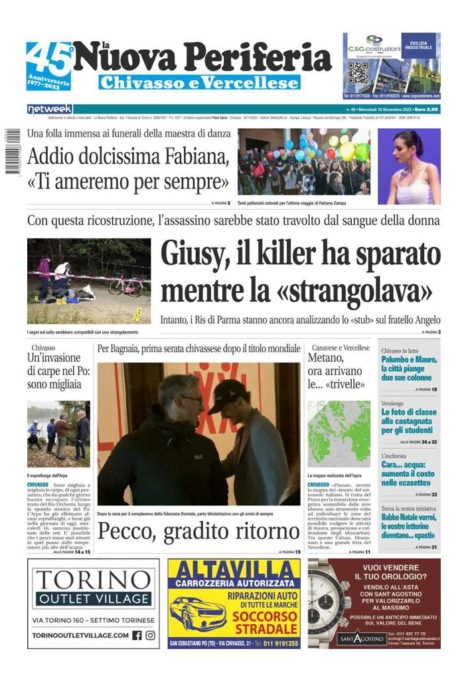 La Nuova Periferia è in edicola oggi, mercoledì 16 novembre