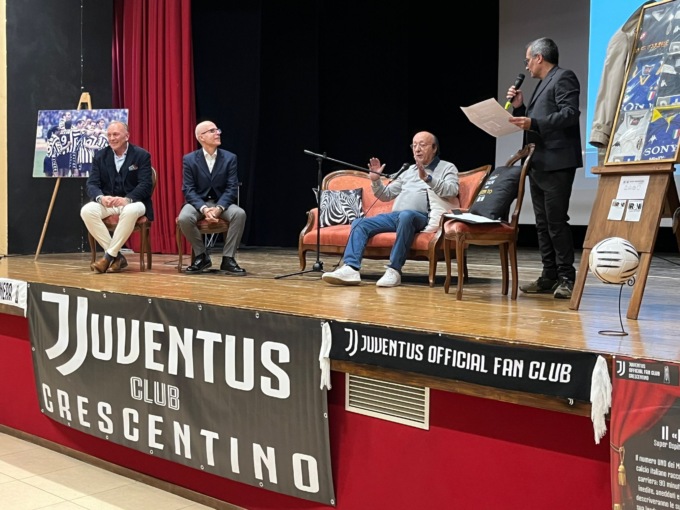 Luciano Moggi ospite a Crescentino LE FOTO