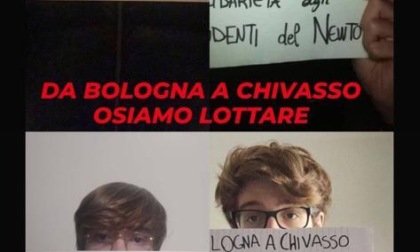 Newton all'Ubertini, la solidarietà degli altri studenti d'Italia