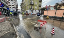 Via Italia allagata, la strada diventa un fiume FOTO E VIDEO