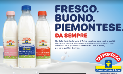 Centrale del latte, al via la campagna di comunicazione del Tapporosso “Fresco. Buono. Piemontese. Da sempre”