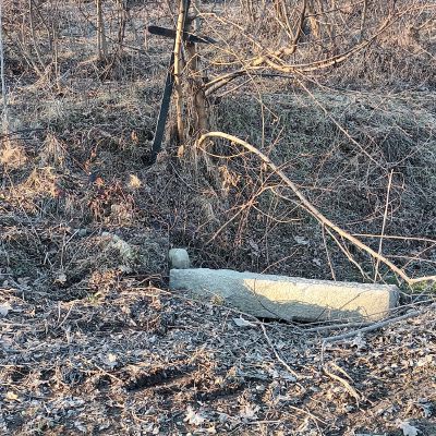 E’ scomparsa la croce  in ricordo di una vittima