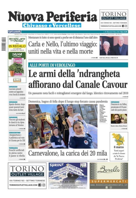 La Nuova Periferia è in edicola oggi, mercoledì 8 marzo