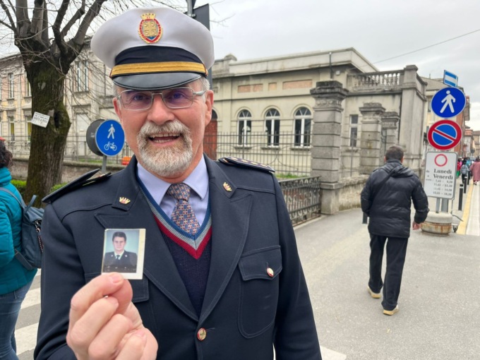 Il comandante Monchietto in pensione