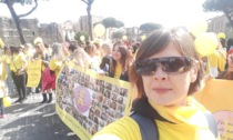 Endometriosi, Deborah Di Bin tra le protagoniste della marcia IL VIDEO