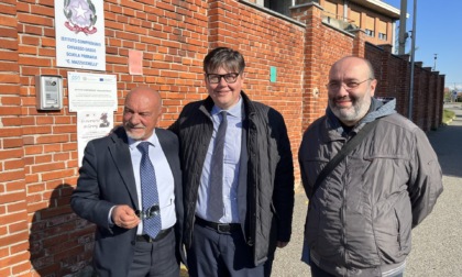 Costanza, l’autista di Falcone, con gli studenti della «Dasso» IL VIDEO