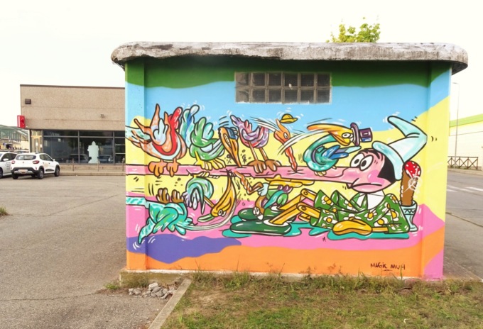Murales, a Chivasso un tributo a Jacovitti