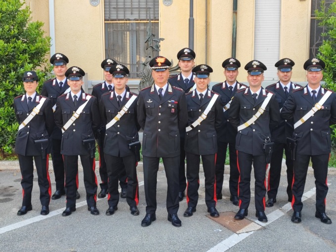 Il Vercellese accoglie i nuovi giovani carabinieri