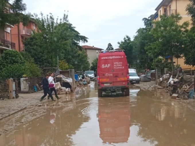 Alluvione Emilia Romagna, più di mille vigili al lavoro