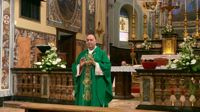 Don Enrico Triminì lascia Saluggia