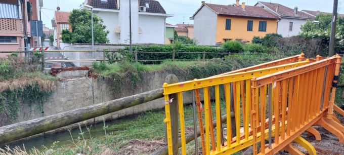 La passerella metallica sarà posizionata entro luglio