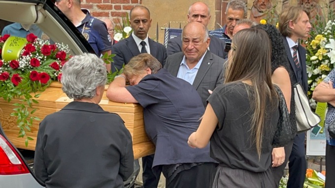 L’ultimo saluto a Marco Conforti, LE FOTO dei funerali