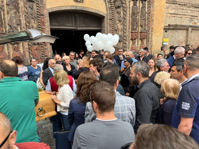 La città piange Marco Conforti, IL VIDEO dell’ultimo saluto