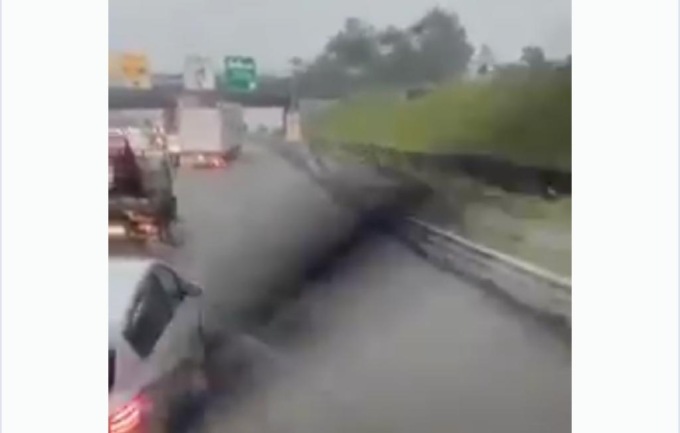 Maltempo, chiuso lo svincolo di Rondissone sull’A4 Torino-Milano