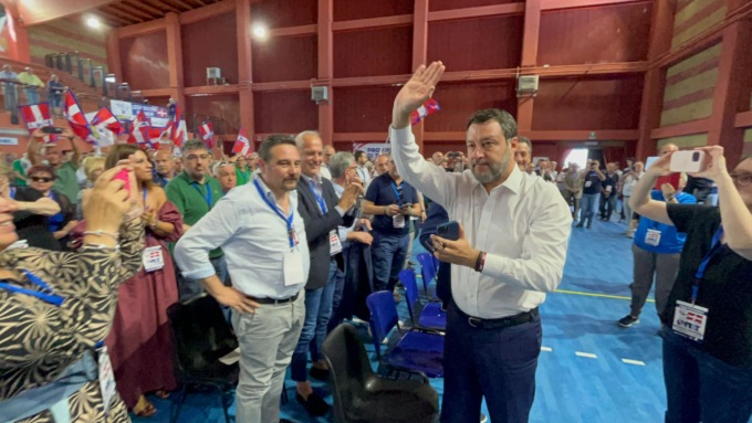 Congresso della Lega, Salvini il grande protagonista I VIDEO